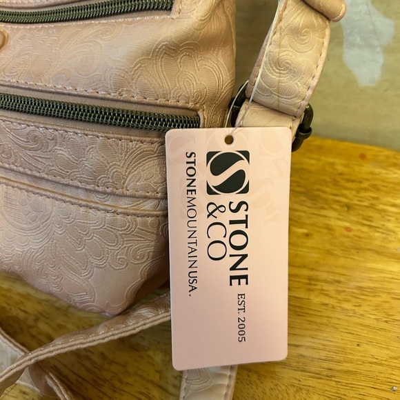 Stone & Co Blush Crossbody Bag with Adjustable Strap - Picture 8 of 12